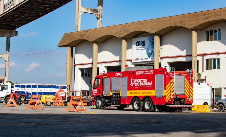 Portos do Paraná moderniza espaço para atendimento e resposta à emergências