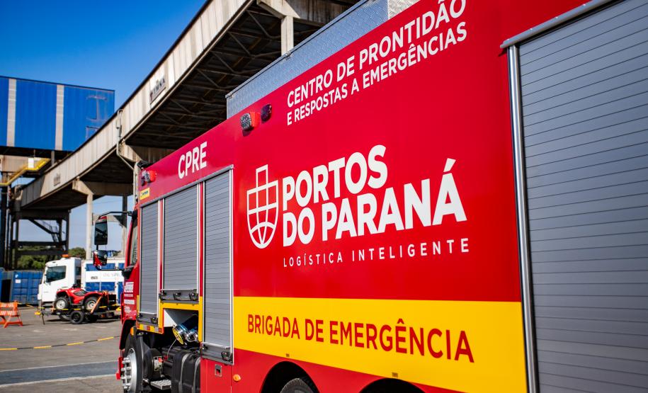 Portos do Paraná moderniza espaço para atendimento e resposta à emergências