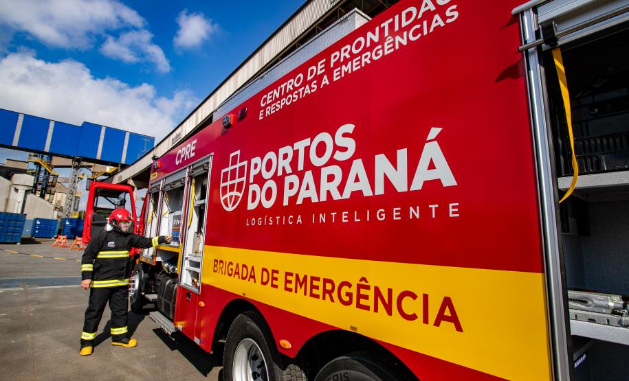 Portos do Paraná moderniza espaço para atendimento e resposta à emergências