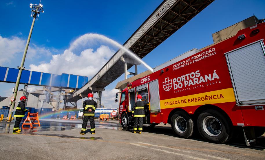 Portos do Paraná moderniza espaço para atendimento e resposta à emergências