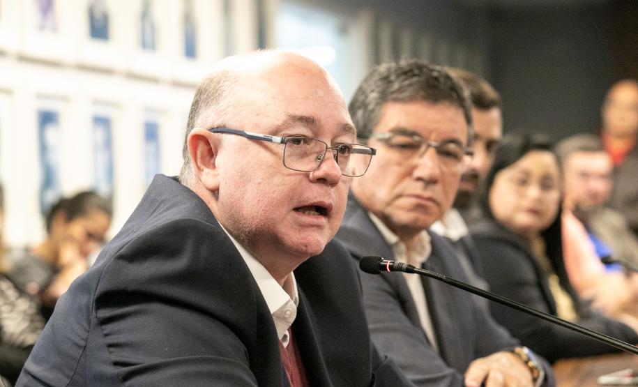 Vereadores de Paranaguá participam de reunião com presidência da Portos do Paraná