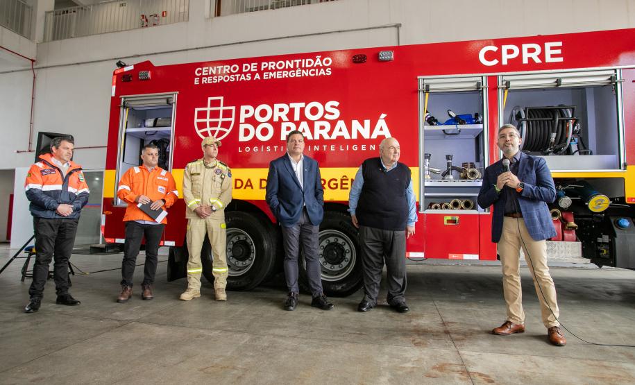 Portos paranaenses investem R$ 27 milhões em alta tecnologia para atendimento a emergências