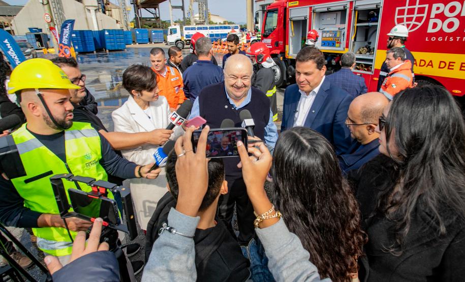 Portos paranaenses investem R$ 27 milhões em alta tecnologia para atendimento a emergências
