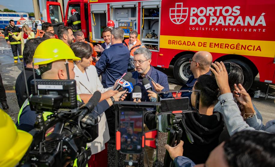 Portos paranaenses investem R$ 27 milhões em alta tecnologia para atendimento a emergências