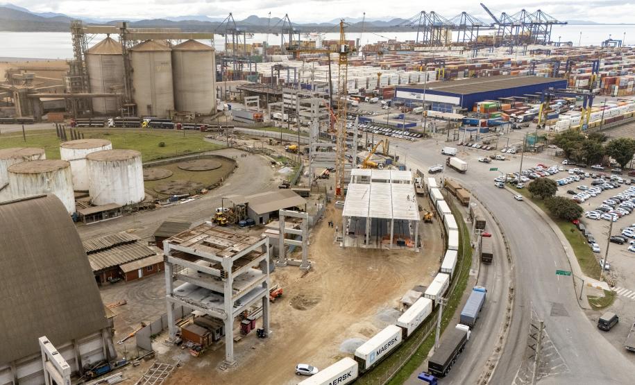 Moegão: mais de 67% da maior obra portuária do Brasil já está pronta