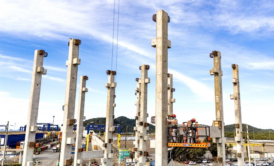 Moegão: mais de 67% da maior obra portuária do Brasil já está pronta