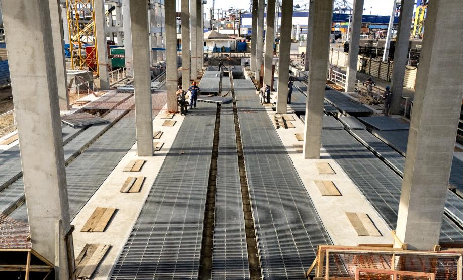 Moegão: mais de 67% da maior obra portuária do Brasil já está pronta