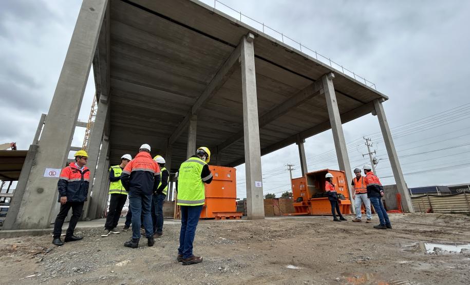 Engenharia pioneira do Moegão atrai autoridades portuárias brasileiras