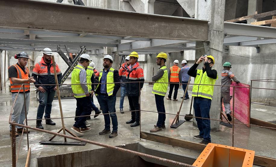 Engenharia pioneira do Moegão atrai autoridades portuárias brasileiras