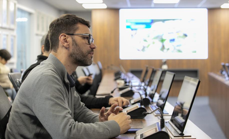 Engenharia pioneira do Moegão atrai autoridades portuárias brasileiras