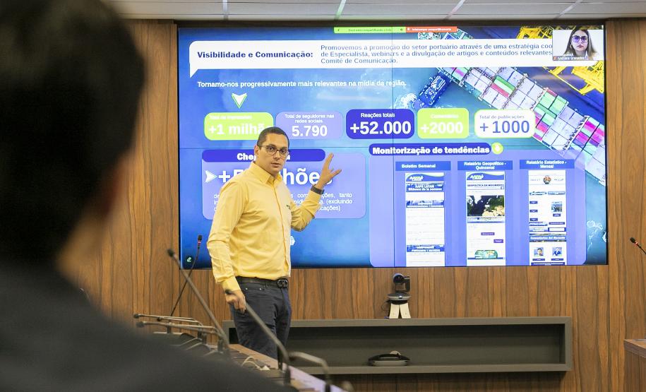 Portos do Paraná e AAPA Latam promovem encontro presencial para ampliar parcerias