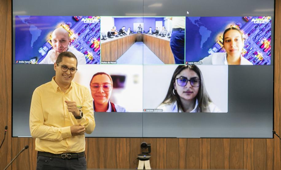 Portos do Paraná e AAPA Latam promovem encontro presencial para ampliar parcerias