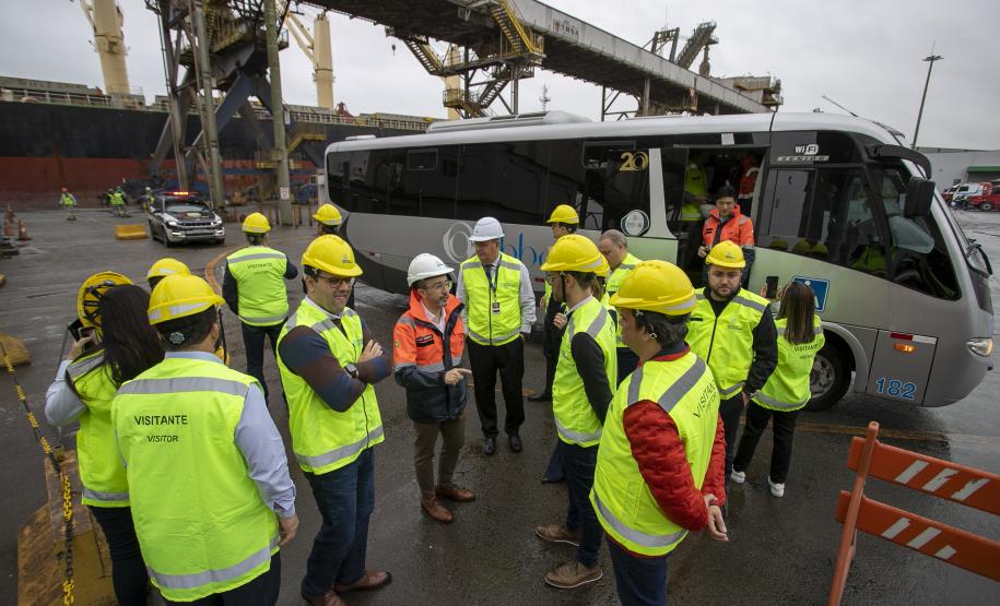 Porto de Paranaguá recebe visita da Assembleia Geral Itinerante da ABEPH