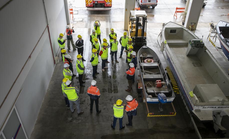 Porto de Paranaguá recebe visita da Assembleia Geral Itinerante da ABEPH