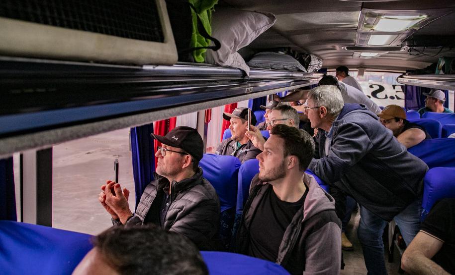 Produtores rurais de Pato Bragado visitam o Porto de Paranaguá