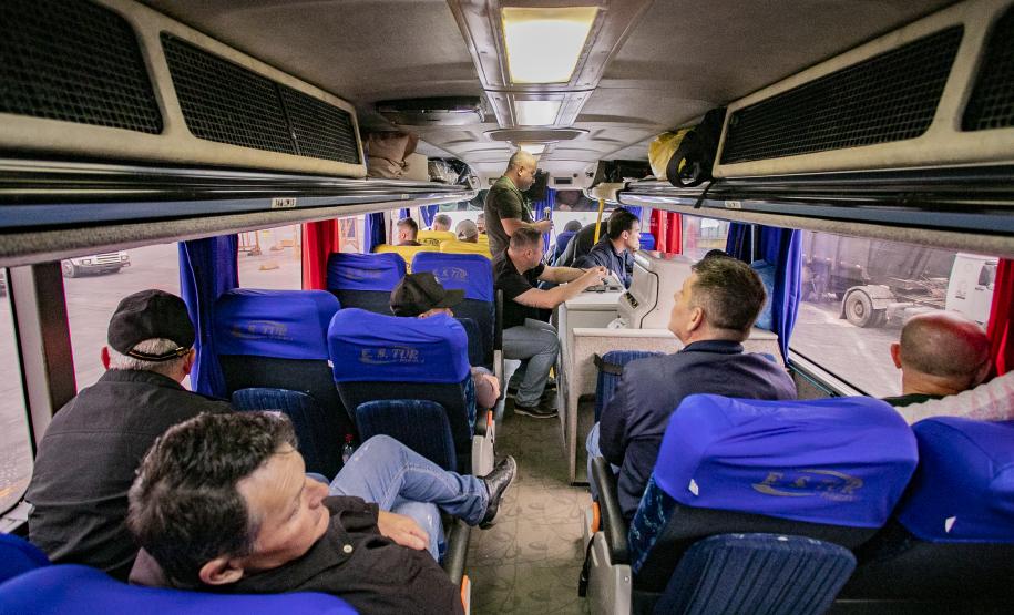 Produtores rurais de Pato Bragado visitam o Porto de Paranaguá