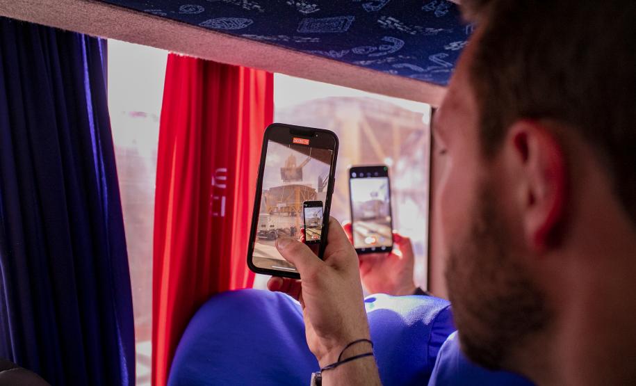 Produtores rurais de Pato Bragado visitam o Porto de Paranaguá