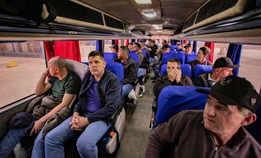 Produtores rurais de Pato Bragado visitam o Porto de Paranaguá