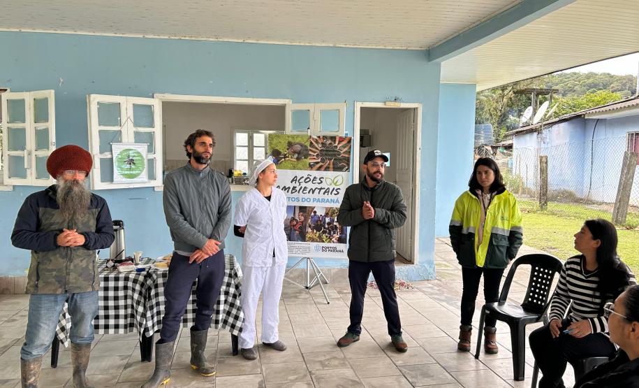 Portos do Paraná promove oficina gastronômica com açaí juçara na Ilha do Amparo
