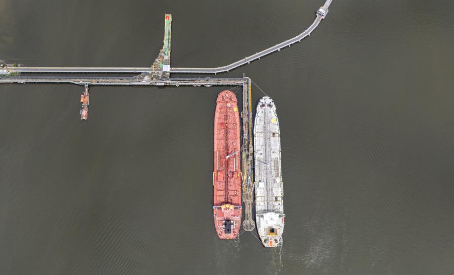 Portos do Paraná anuncia cronograma de modernização do Píer Público de Granéis Líquidos