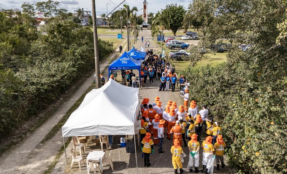 Portos do Paraná realiza ações desde 2016 no litoral; dezenas de voluntários e empresas parceiras participaram dos mutirões desta semana