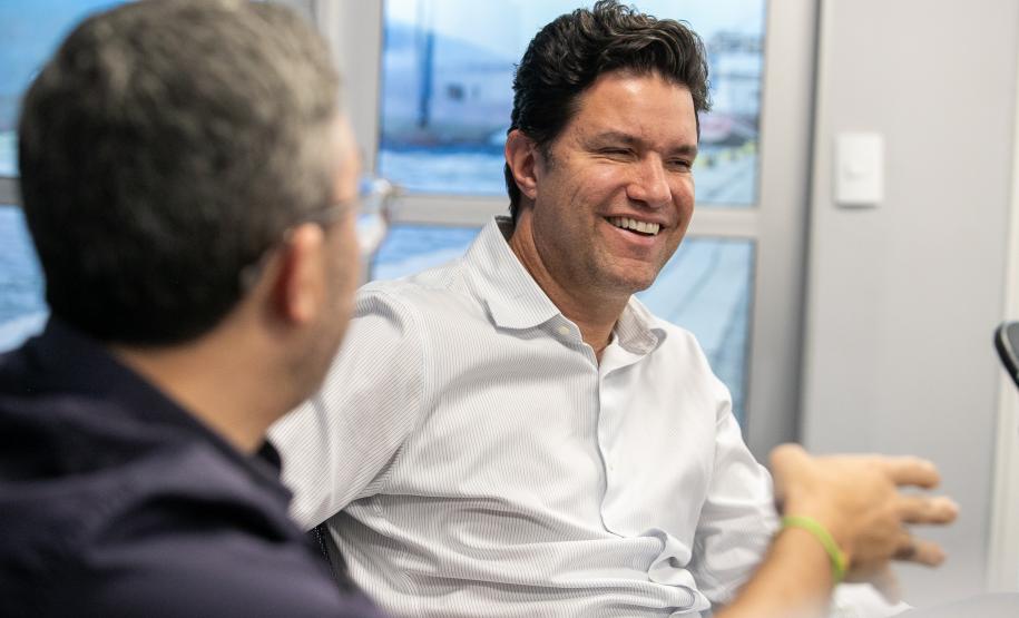 Secretário das Cidades visita o Porto de Paranaguá