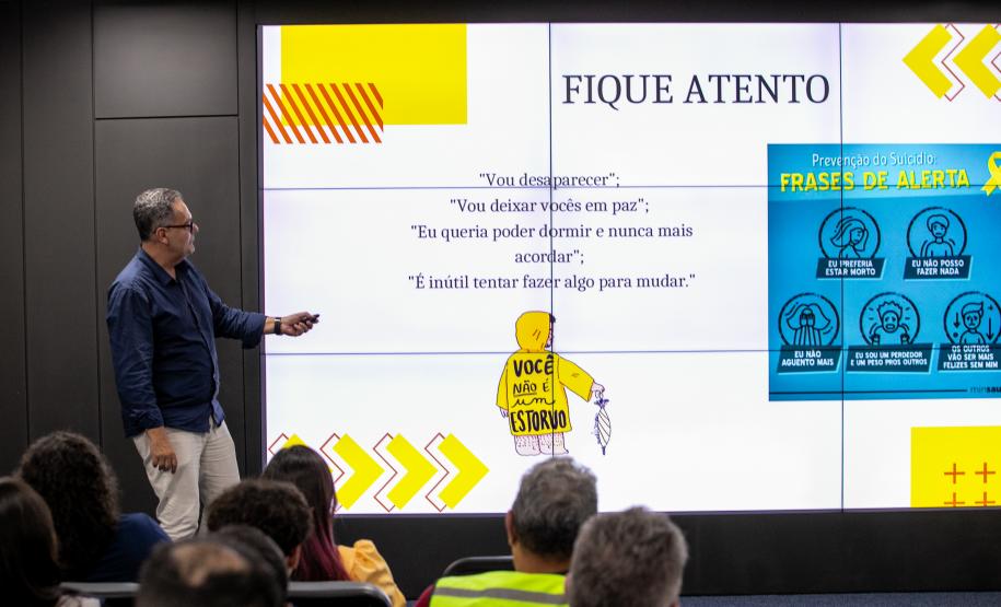 Setembro Amarelo na Portos do Paraná mostra como detectar sinais de alerta entre colegas de trabalho