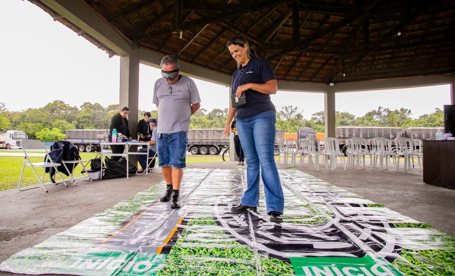 Dia nacional do caminhoneiro é comemorado no Pátio de Triagem da Portos do Paraná