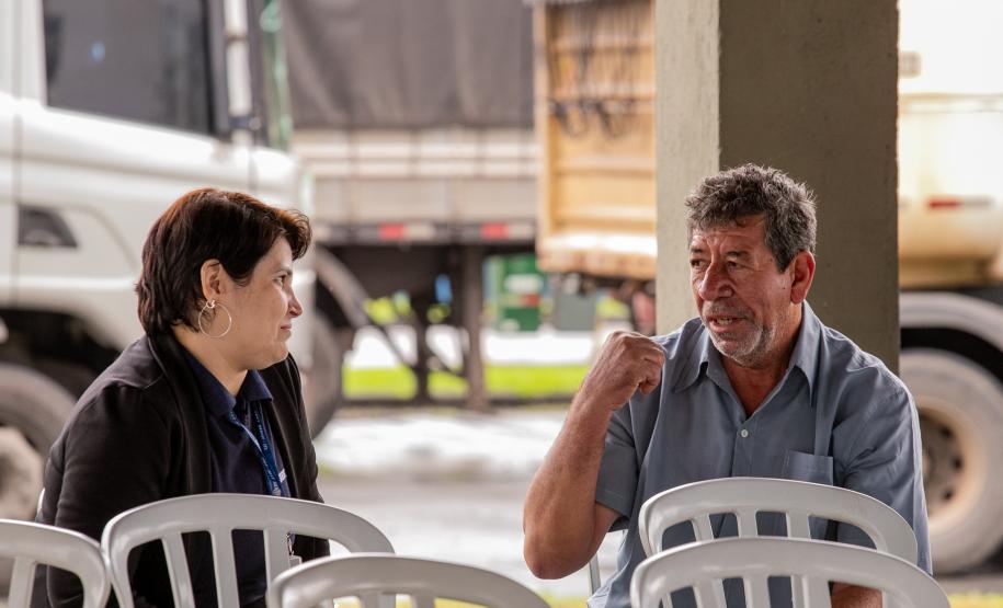 Dia nacional do caminhoneiro é comemorado no Pátio de Triagem da Portos do Paraná