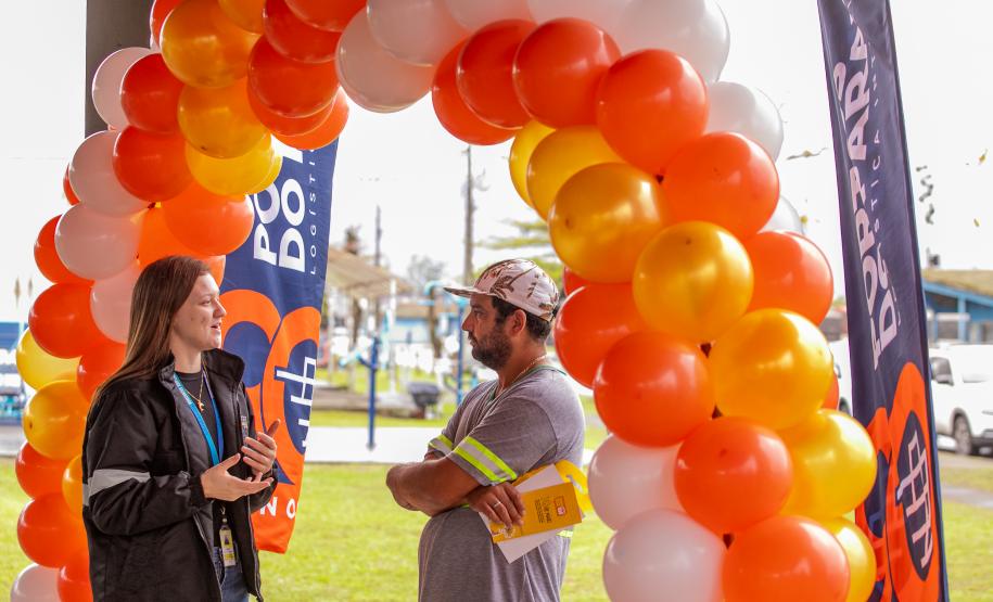 Dia nacional do caminhoneiro é comemorado no Pátio de Triagem da Portos do Paraná