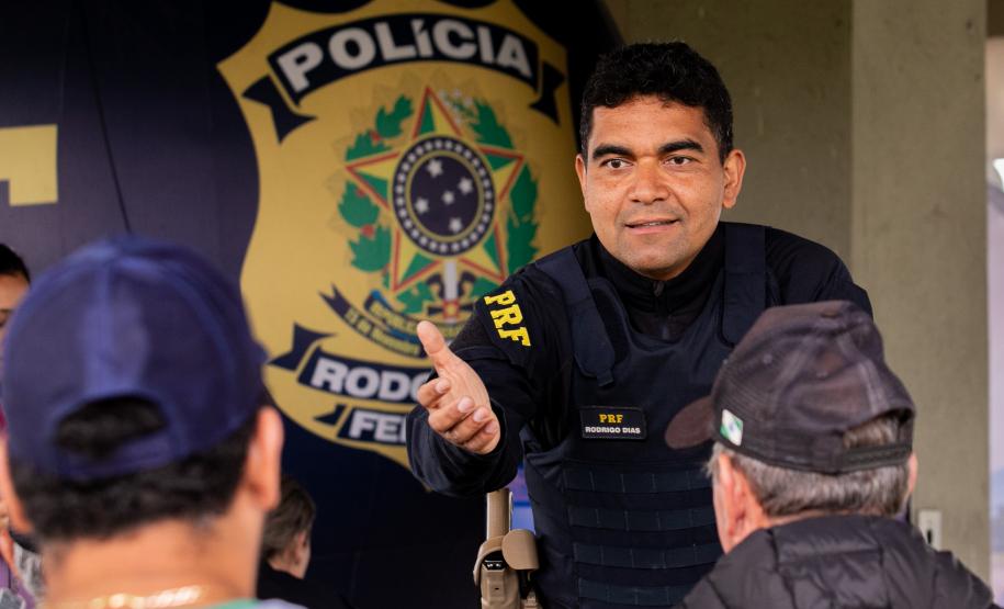 Dia nacional do caminhoneiro é comemorado no Pátio de Triagem da Portos do Paraná