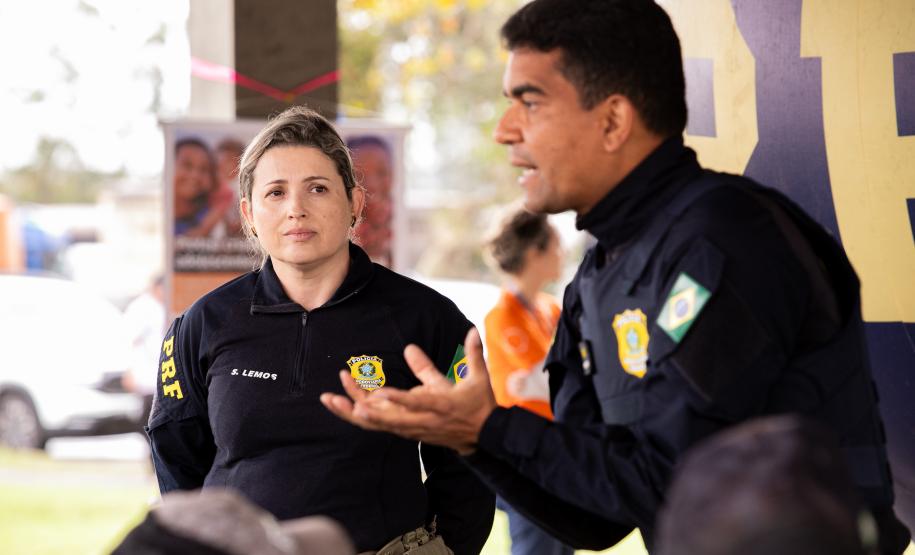 Dia nacional do caminhoneiro é comemorado no Pátio de Triagem da Portos do Paraná