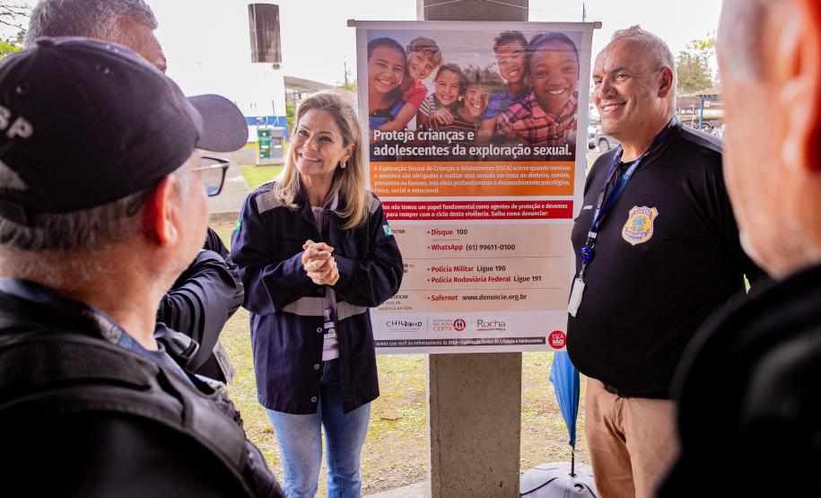 Dia nacional do caminhoneiro é comemorado no Pátio de Triagem da Portos do Paraná