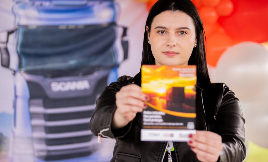 Dia nacional do caminhoneiro é comemorado no Pátio de Triagem da Portos do Paraná