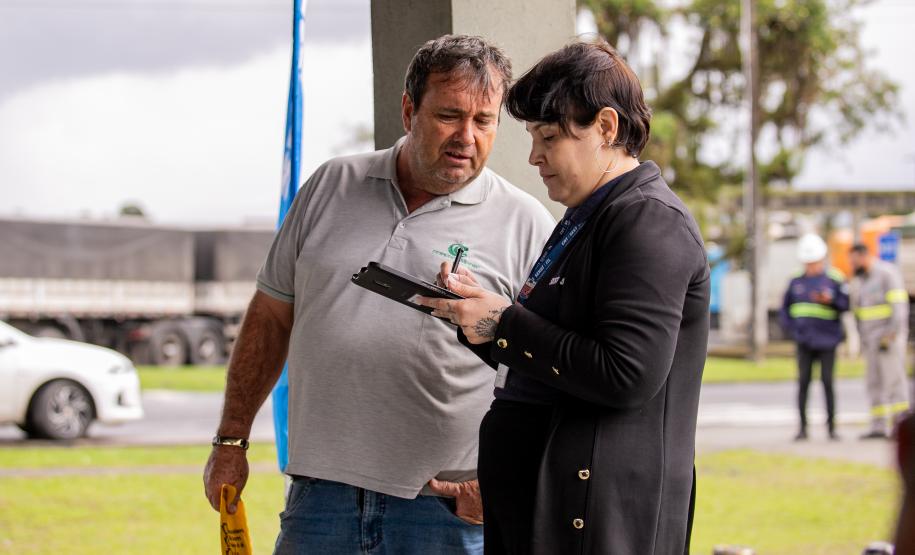 Dia nacional do caminhoneiro é comemorado no Pátio de Triagem da Portos do Paraná