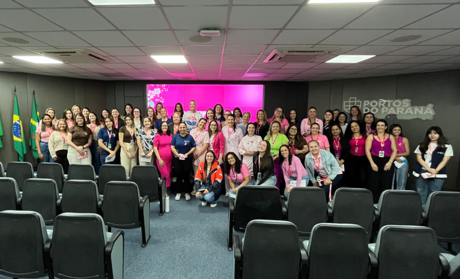 Portuárias participam do Outubro Rosa com ações de solidariedade