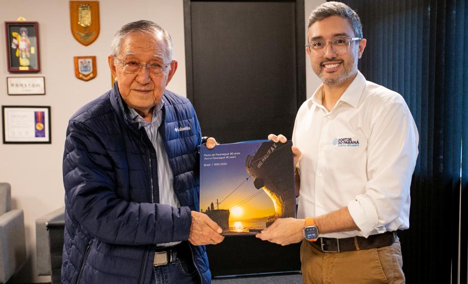 Engenheiro Kozo Kawata encerra uma era na Portos do Paraná após 55 anos de dedicação