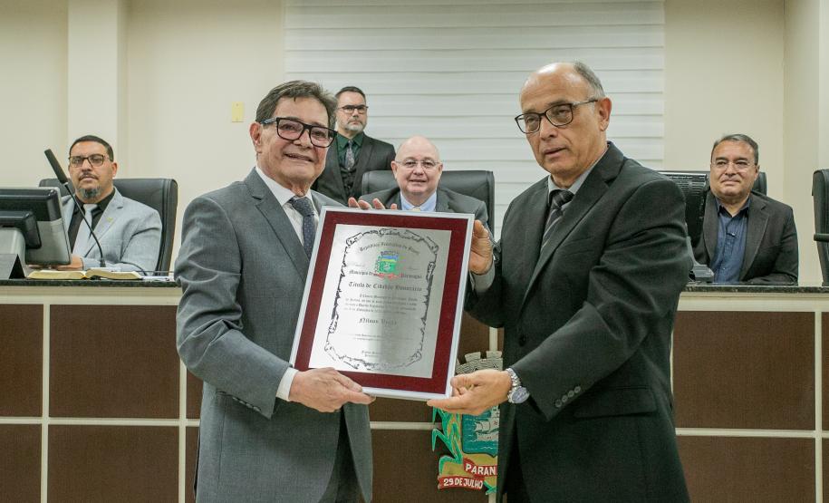 Reconhecimento local: Portos do Paraná é homenageada pela Câmara de Vereadores de Paranaguá