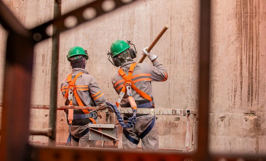 Moegão chega a 75% de execução e prepara o Porto de Paranaguá para o futuro