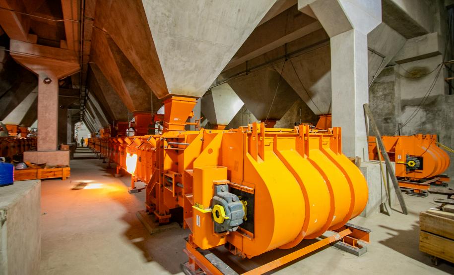 Moegão chega a 75% de execução e prepara o Porto de Paranaguá para o futuro