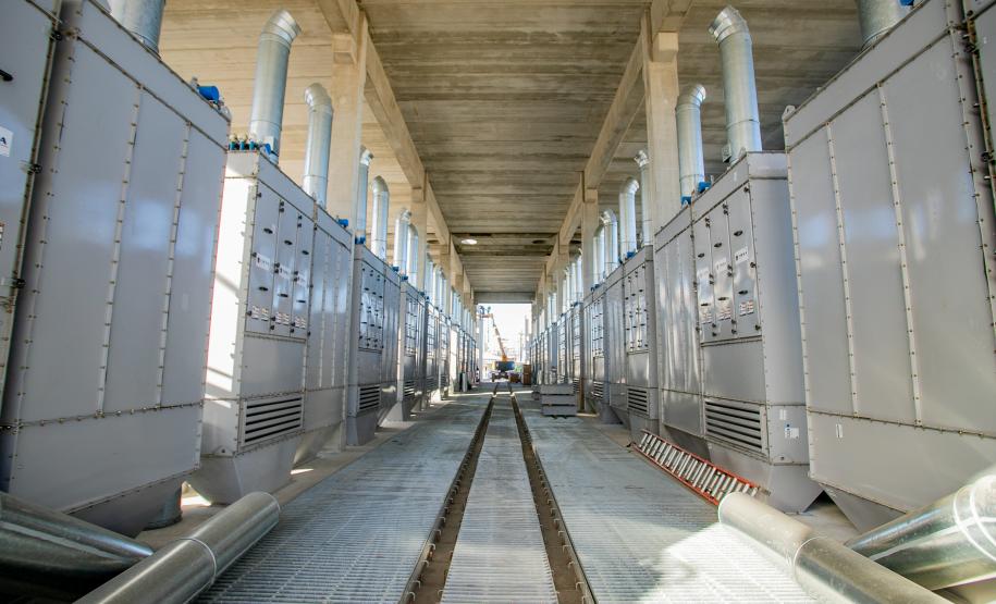 Moegão chega a 75% de execução e prepara o Porto de Paranaguá para o futuro