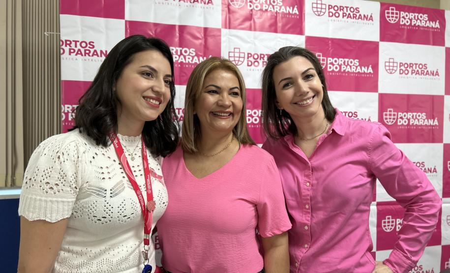 Portuárias participam do Outubro Rosa com ações de solidariedade