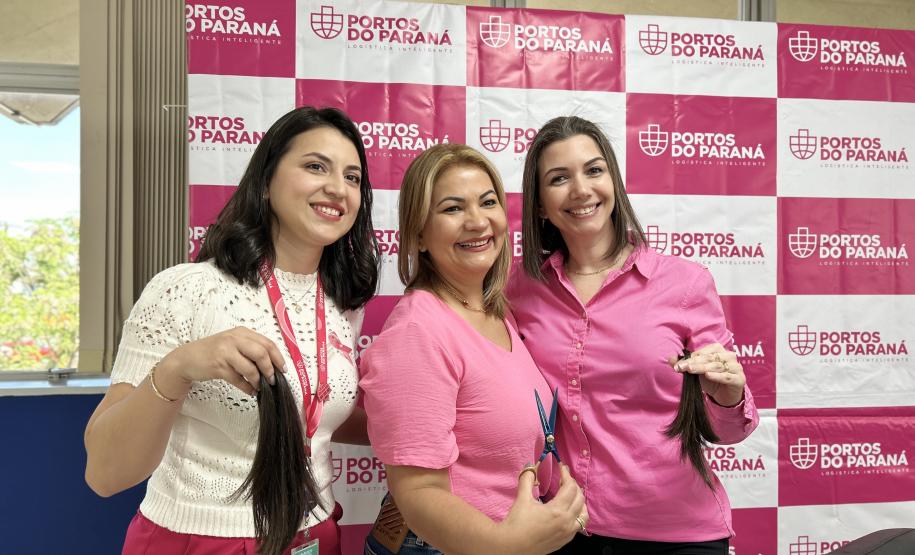 Portuárias participam do Outubro Rosa com ações de solidariedade