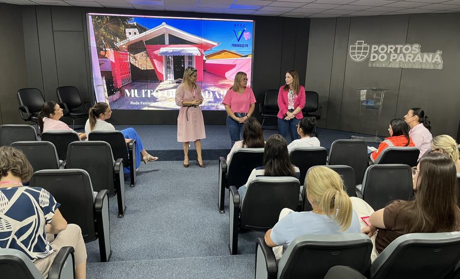 Portuárias participam do Outubro Rosa com ações de solidariedade