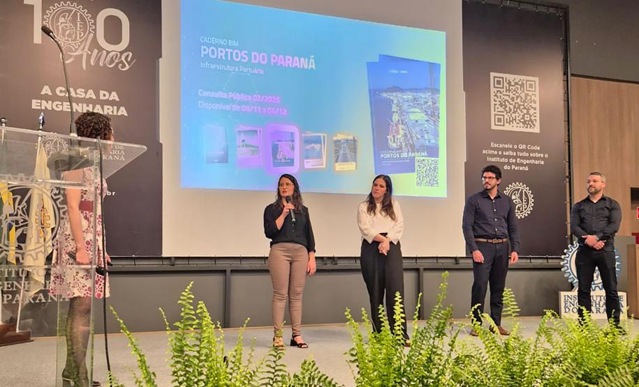 Portos do Paraná lança metodologia digital para gestão de obras portuárias