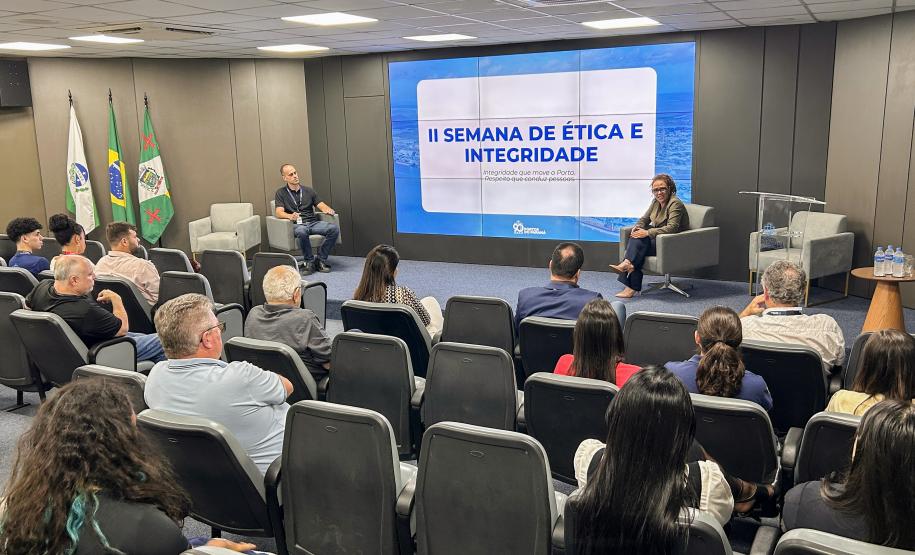 Portos do Paraná consolida Semana de Ética e Integridade como tradição no calendário institucional