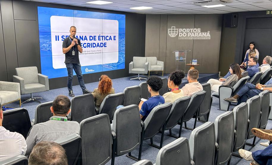 Portos do Paraná consolida Semana de Ética e Integridade como tradição no calendário institucional
