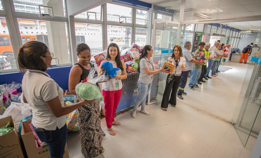 2ª Edição do Natal Solidário da Portos do Paraná terá visita do Papai Noel aberta ao público