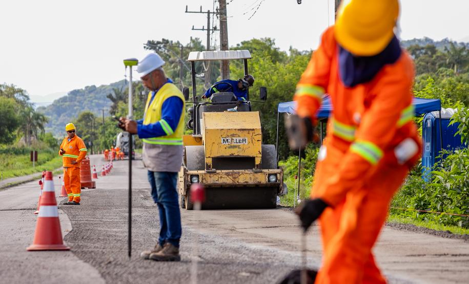 Portos do Paraná inicia pavimentação em concreto da Avenida Conde Matarazzo, em Antonina