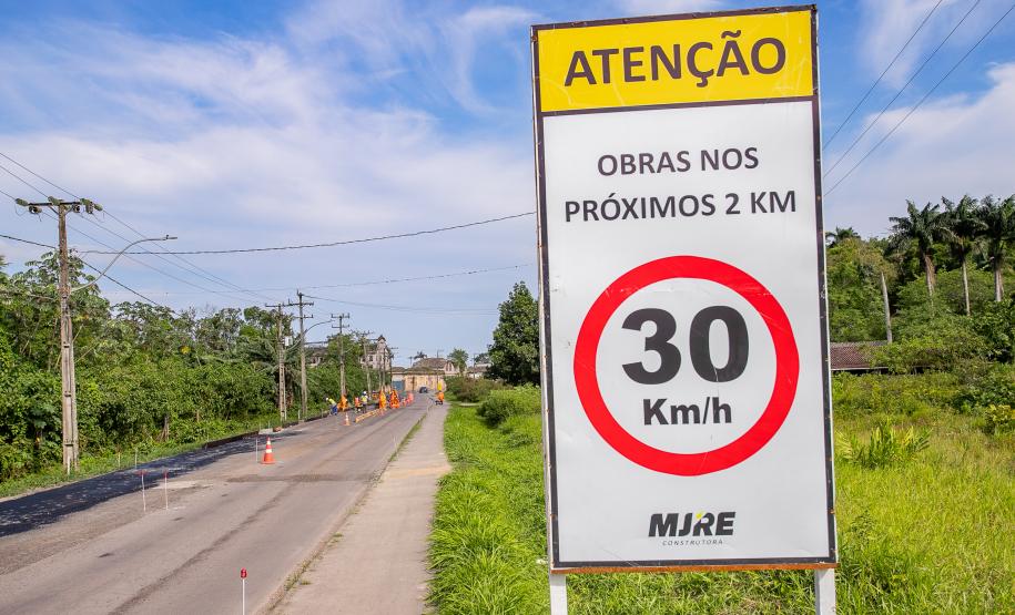 Portos do Paraná inicia pavimentação em concreto da Avenida Conde Matarazzo, em Antonina